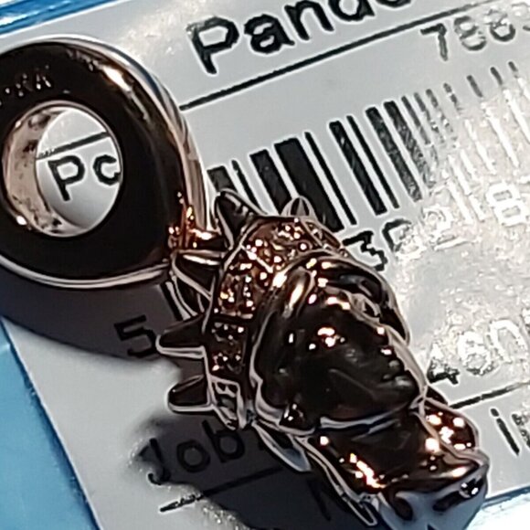 Pandora *RETIRED* Rose ™ Statue of Liberty Dangle Travel Charm w/cz's 788989C01 - Picture 9 of 14